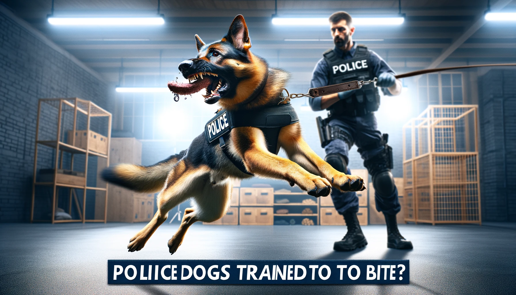 Why Are Police Dogs Trained to Bite?