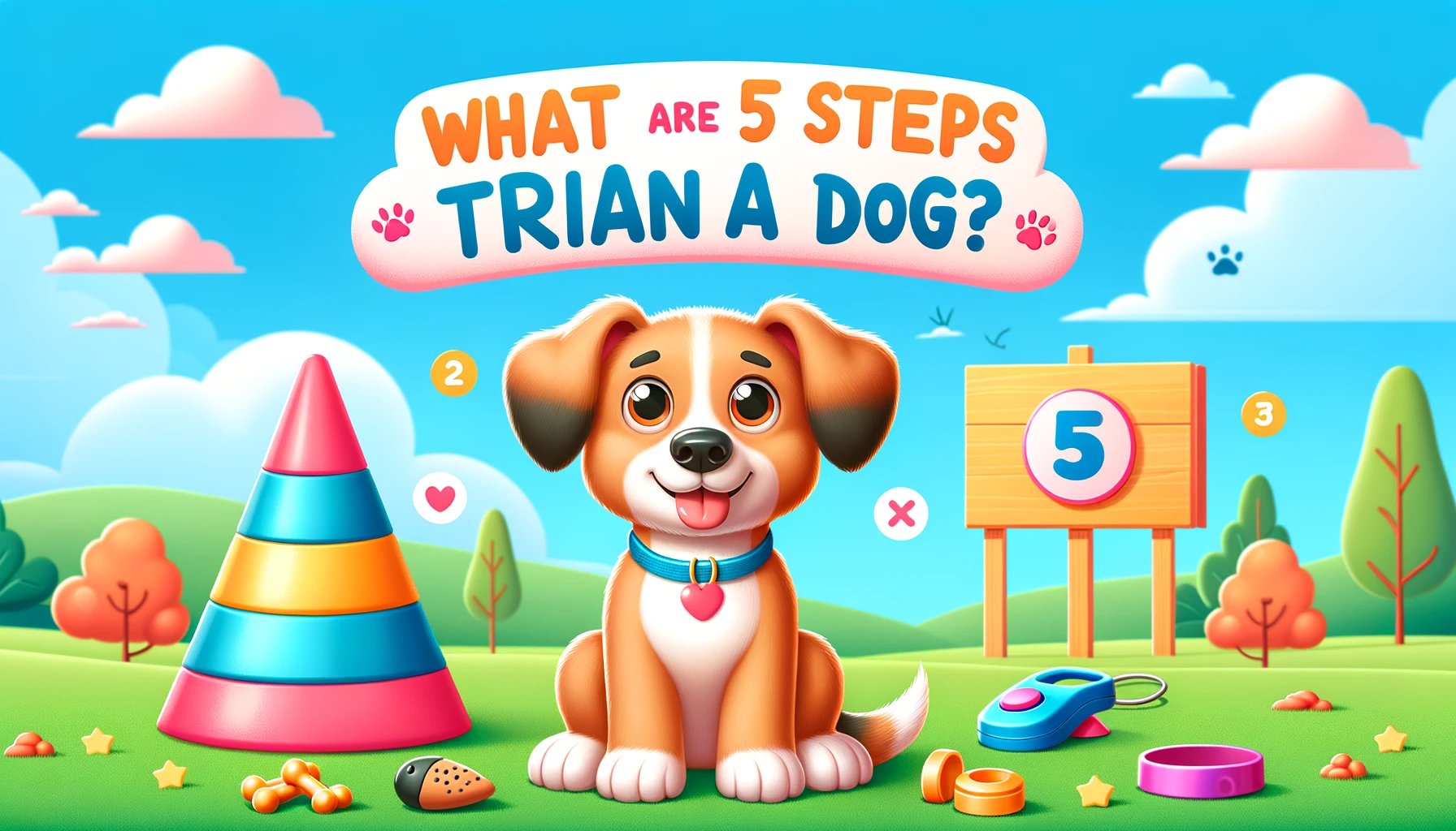 What Are The 5 Steps To Train A Dog?